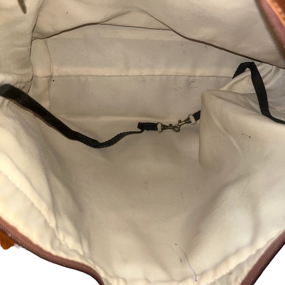 Vintage Boulder Ridge Full Grain Cowhide Leather Large Brown Tote Shoulder Bag - Picture 12 of 14